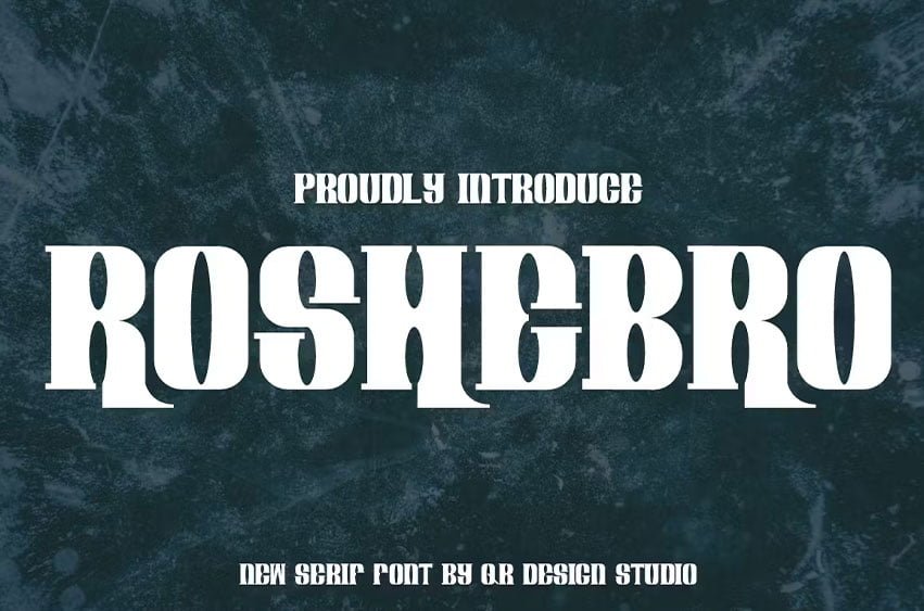 Roshebro Font