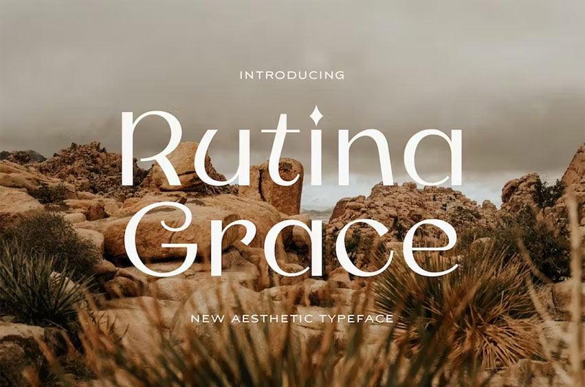 Rutina Grace Font