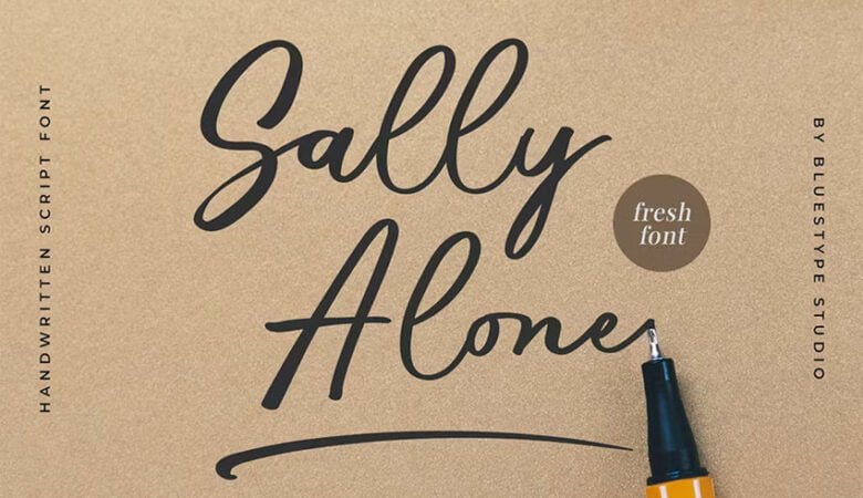 Sally Alone Font