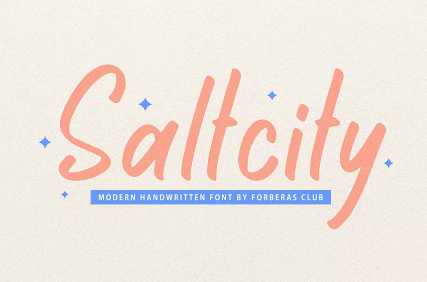 Saltcity Font