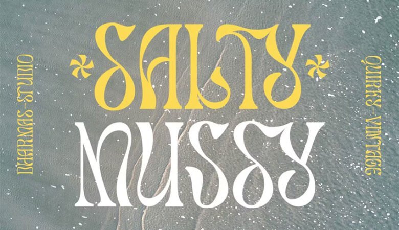 Salty Mussy Font