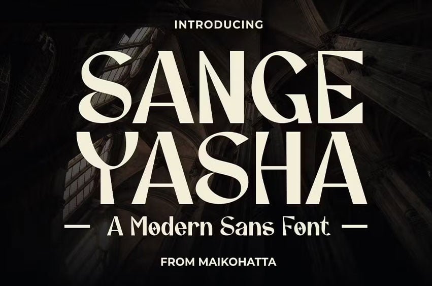 Sange Yasha Font