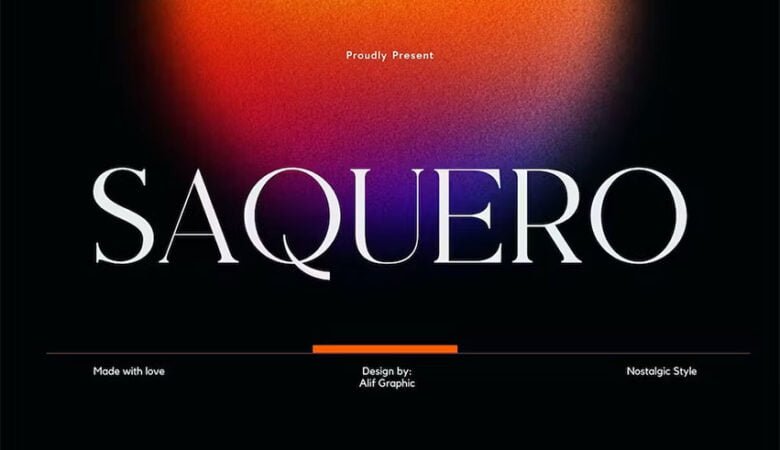Saquero Font