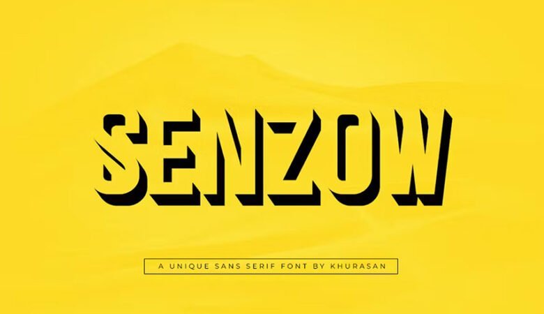 Senzow Font