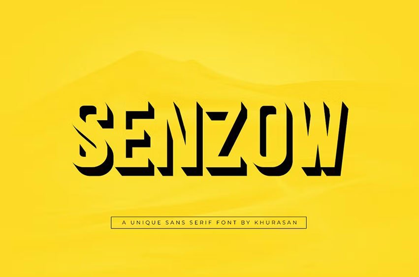 Senzow Font
