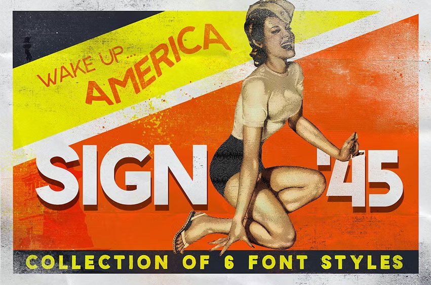 Sign 45 Font