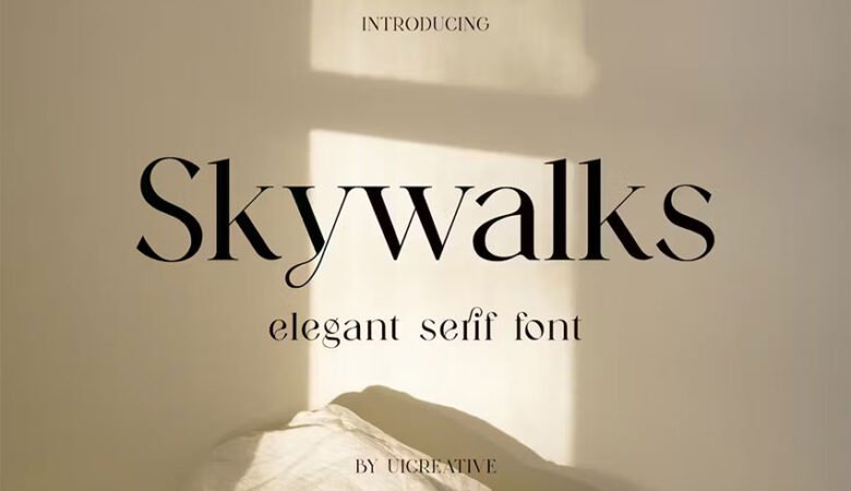 Skywalks Font