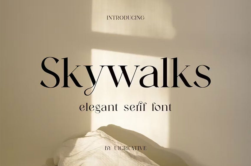 Skywalks Font