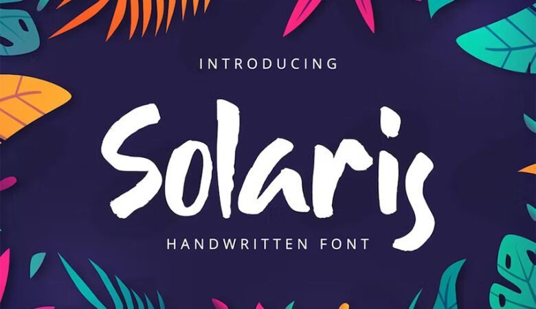 Solaris Font
