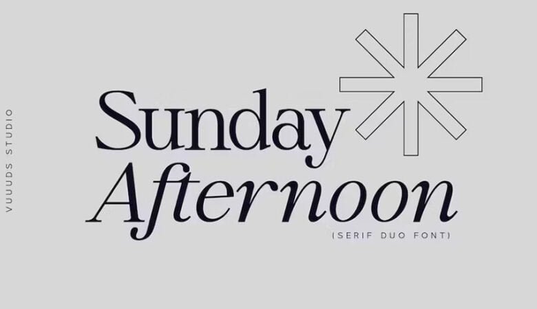 Sunday Afternoon Font