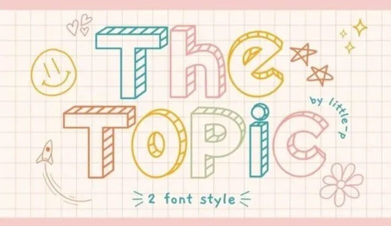 The Topic Font