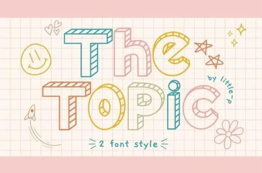 The Topic Font