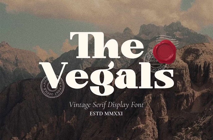 The Vegals Font