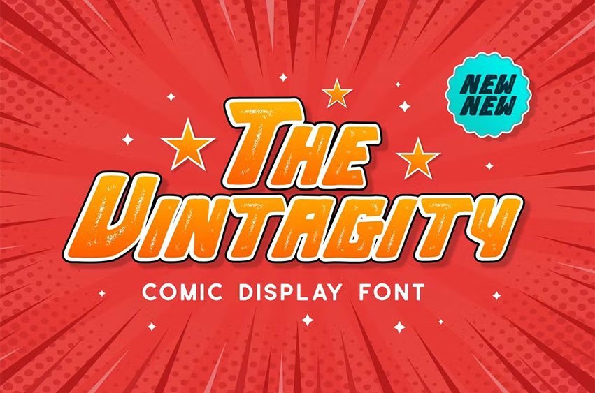 The Vintagity Font