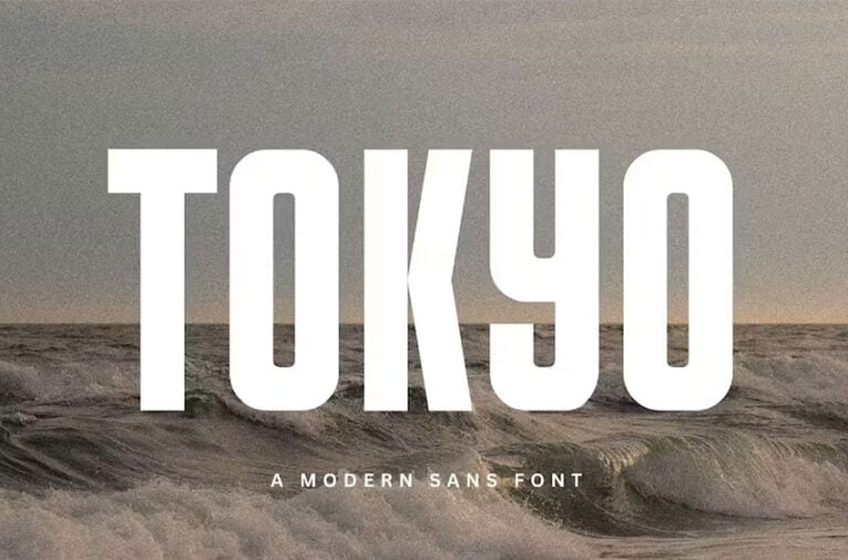 Tokyo Font - FreeDaFonts