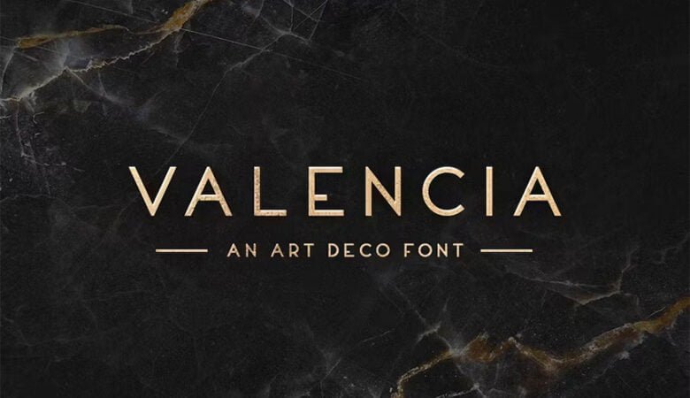 Valencia Typeface Font