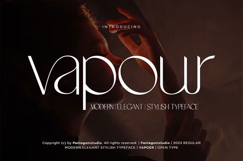 Vapour Font