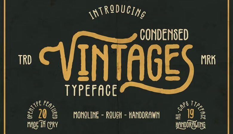 Vintages Font