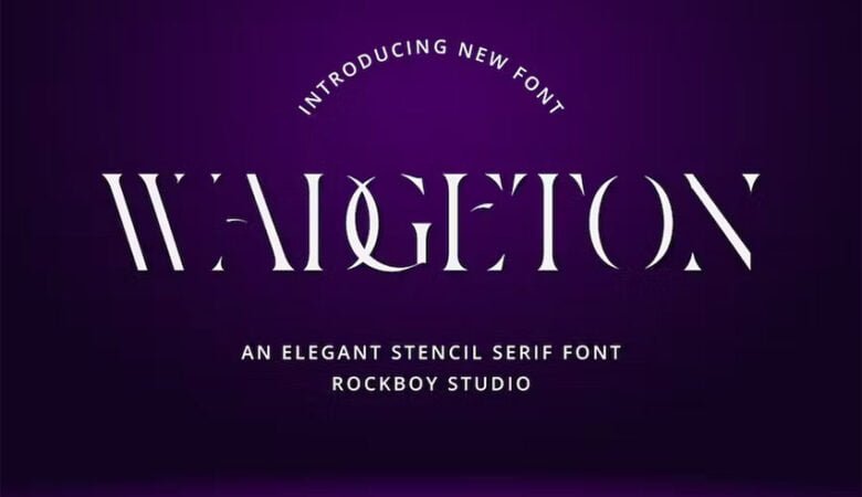 Wadgeton Font