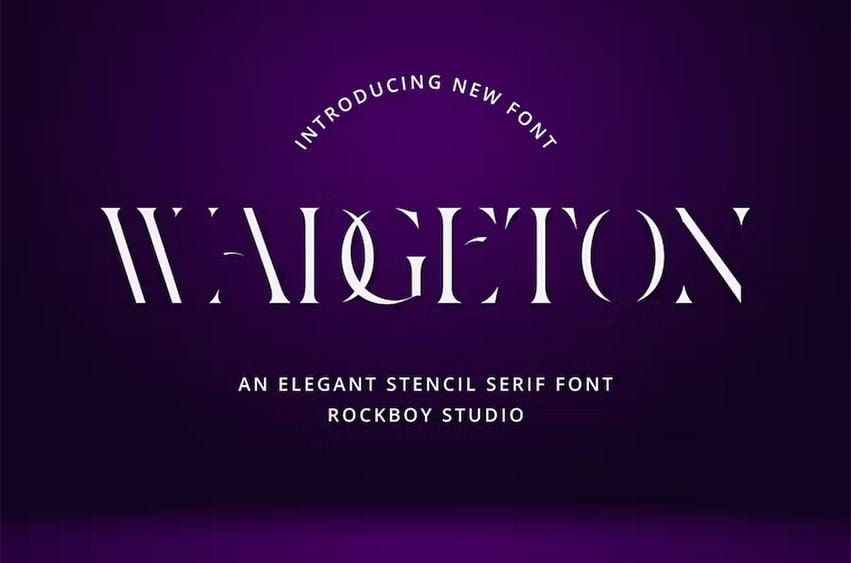 Wadgeton Font