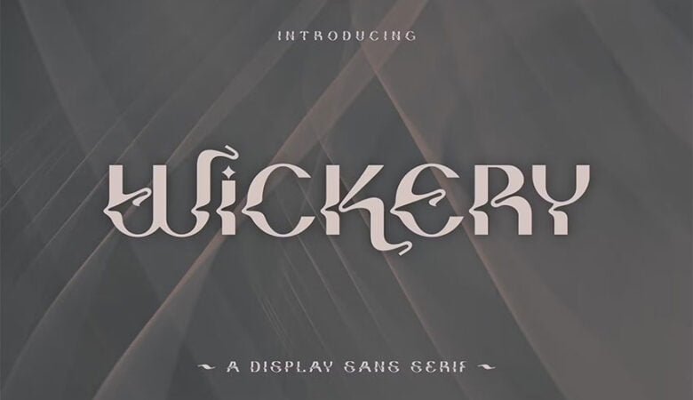 Wickery Font