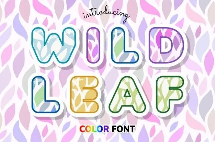 Wild Leaf Font
