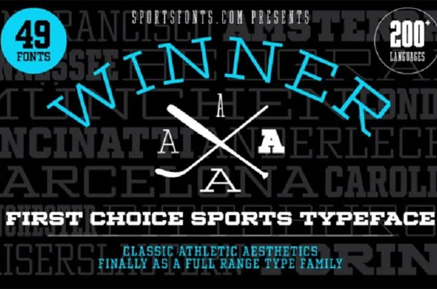 Winner Regular Font