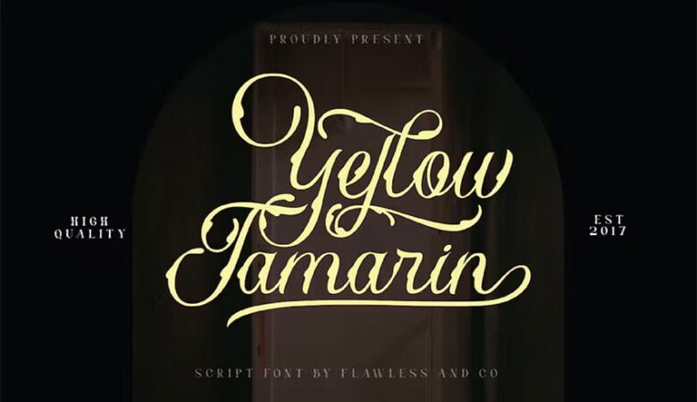 Yellow Tamarin Font