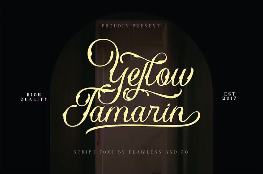 Yellow Tamarin Font