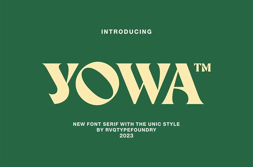 Yowa Font