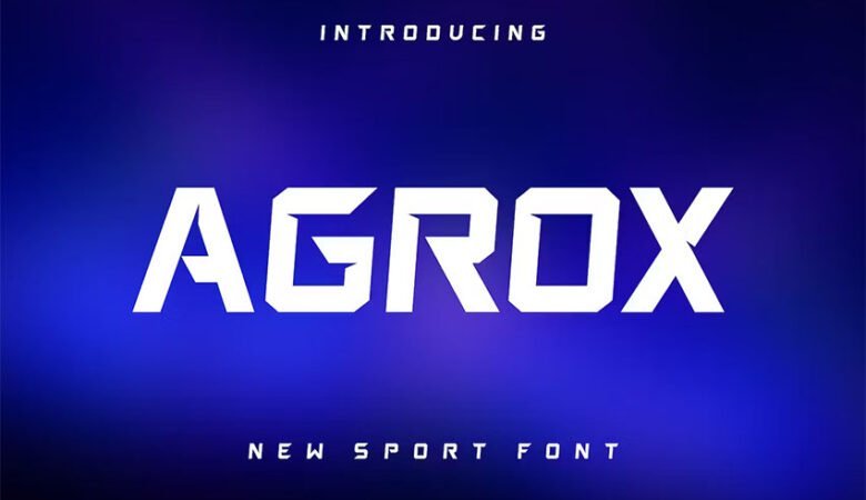 Agrox Font