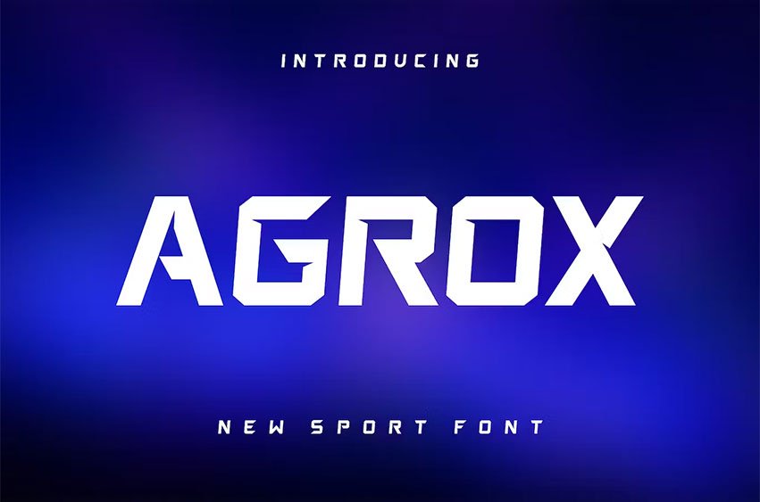 Agrox Font