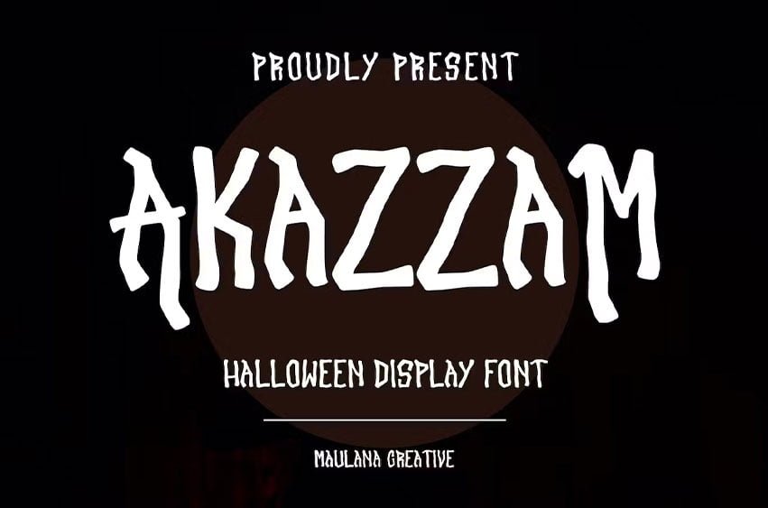 Akazzam Font