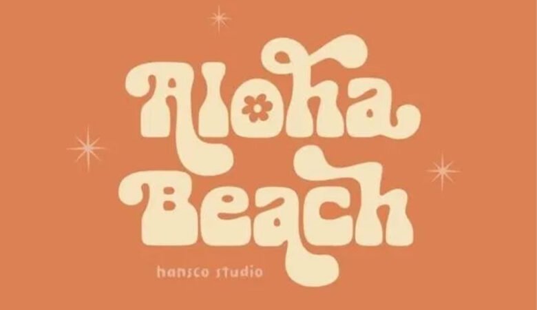 Aloha Beach Font