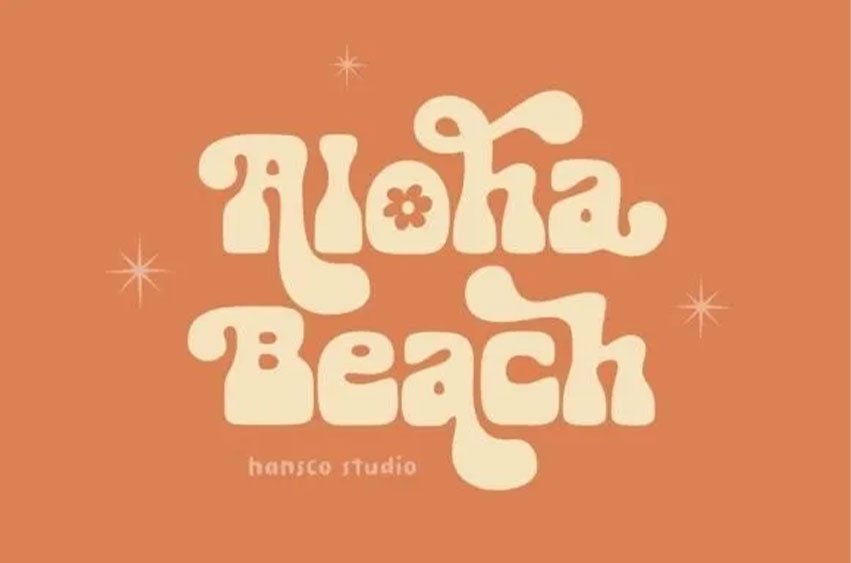 Aloha Beach Font