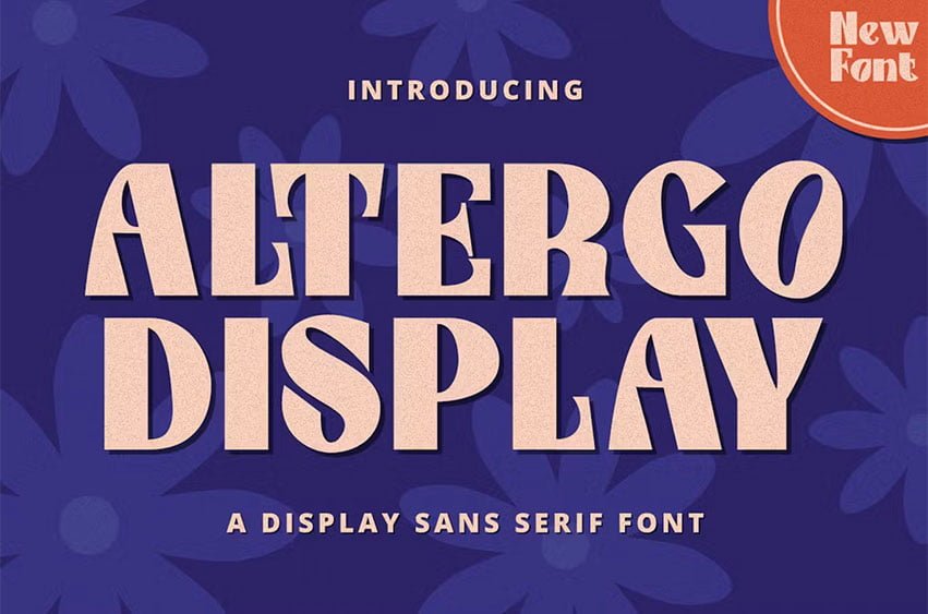 Altergo Display Font