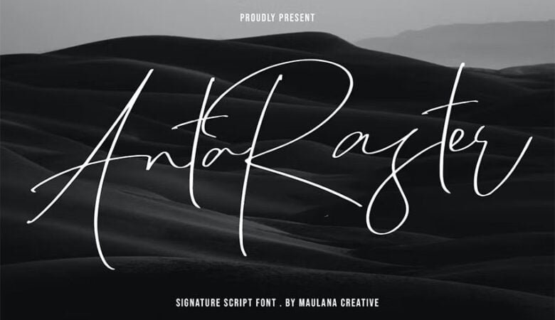 Anta Raster Font