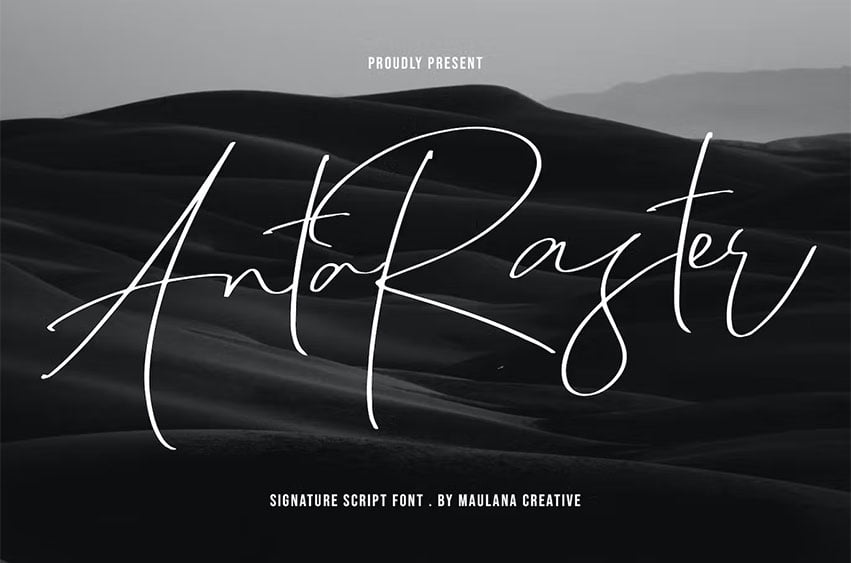 Anta Raster Font