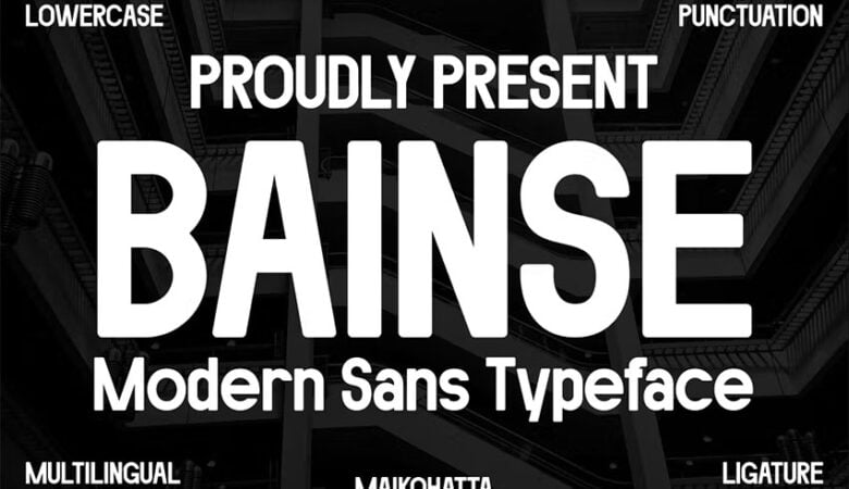 Bainse Font