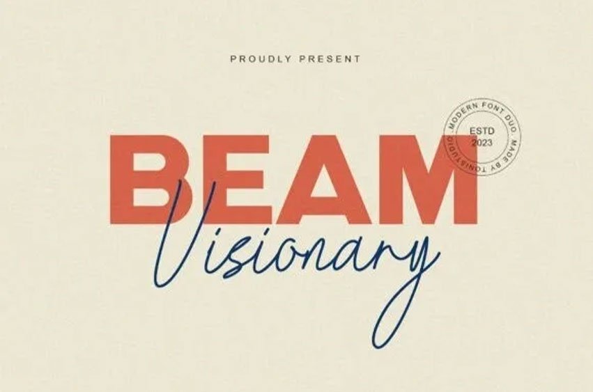 Beam Visionary Font