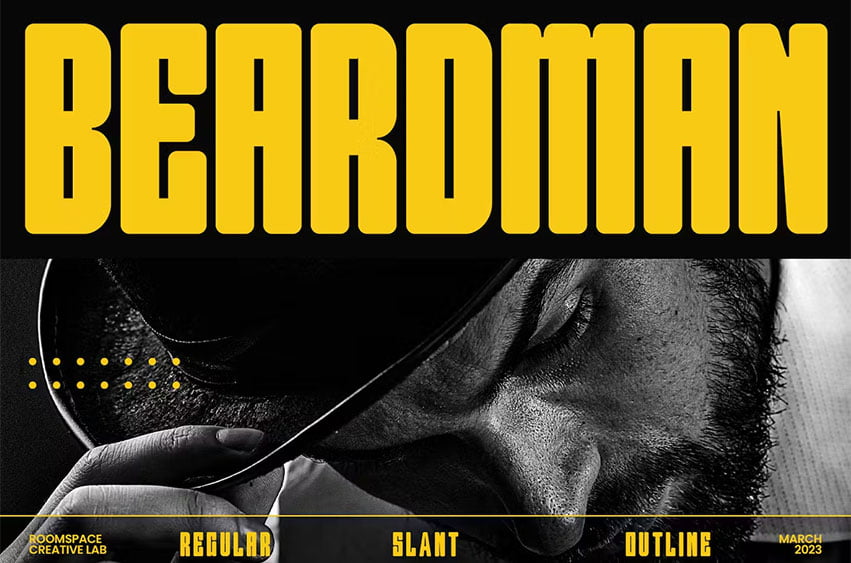 Beardman Font