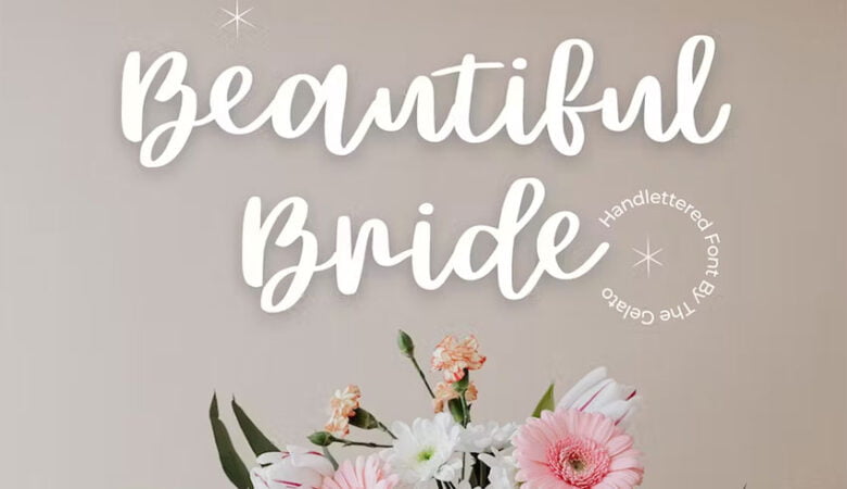 Beautiful Bride Font