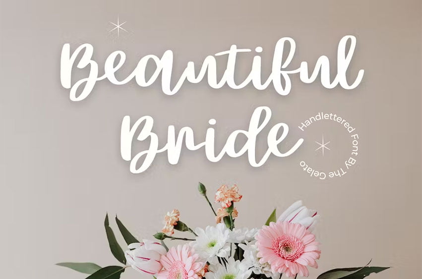 Beautiful Bride Font