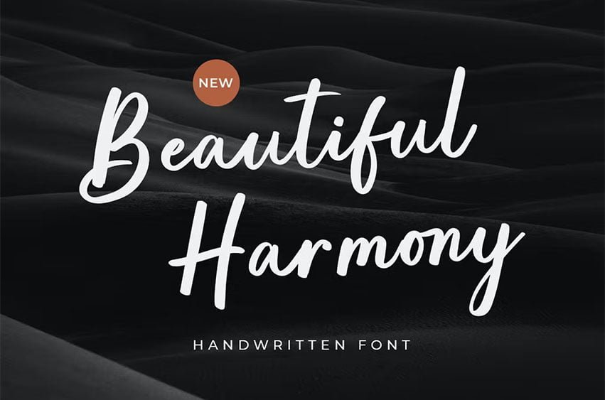 Beautiful Harmony Font