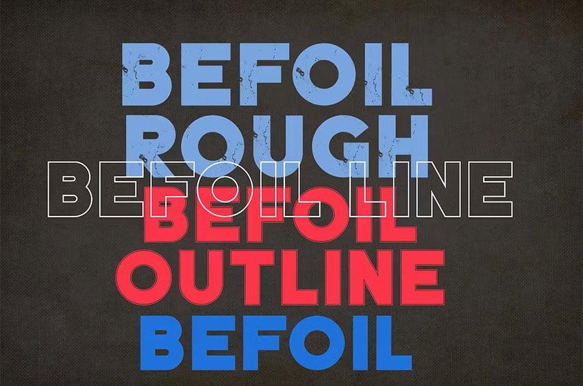 Befoil Font