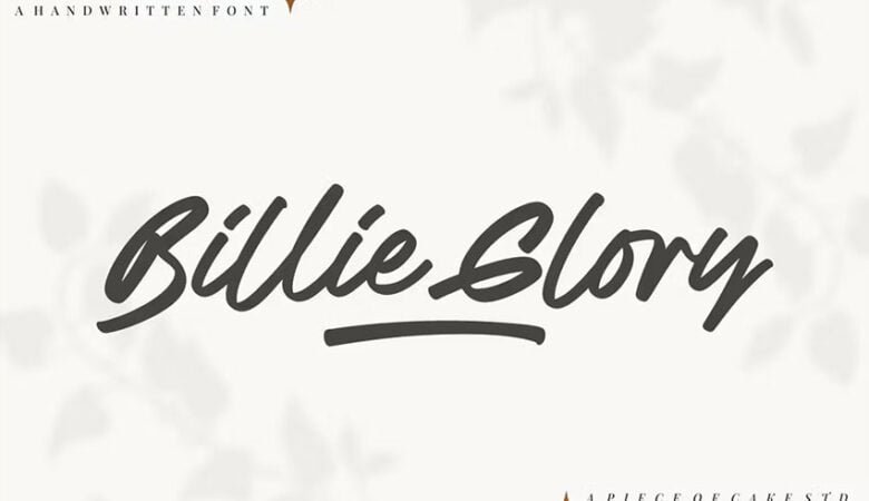 Billie Glory Font