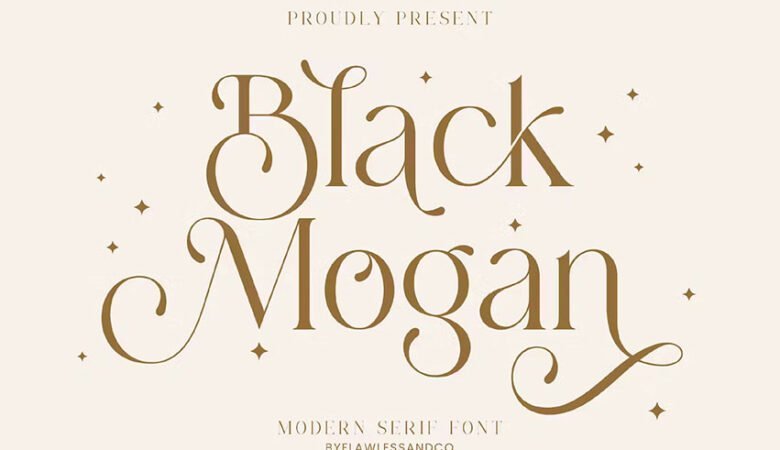 Black Mogan Font