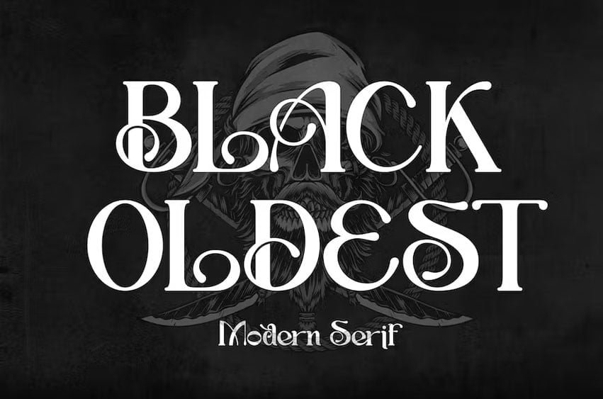 Black Oldest Font