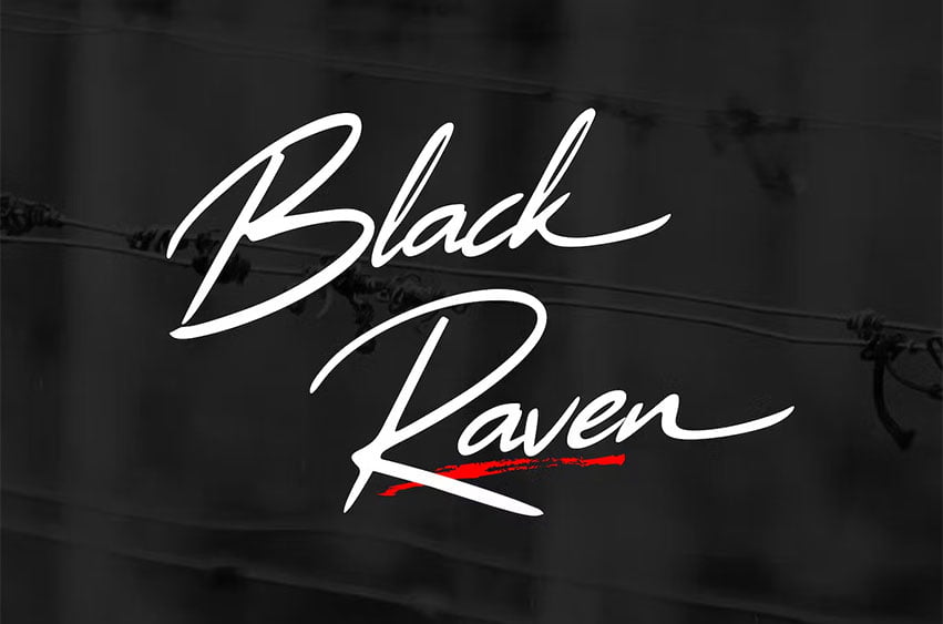 Black Raven Font