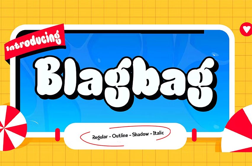 Blagbag Font